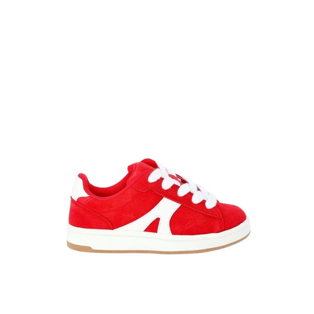 Wonder Nation Chunky Skate‎ Sneaker Red White Big Kid Size 5